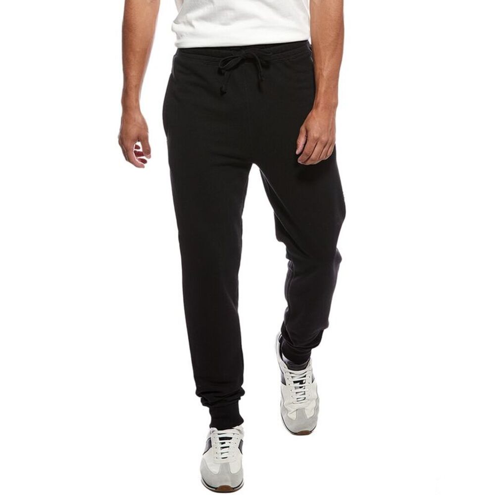 Polo Club St. Martin Mens  Solid Sweatpant, Black